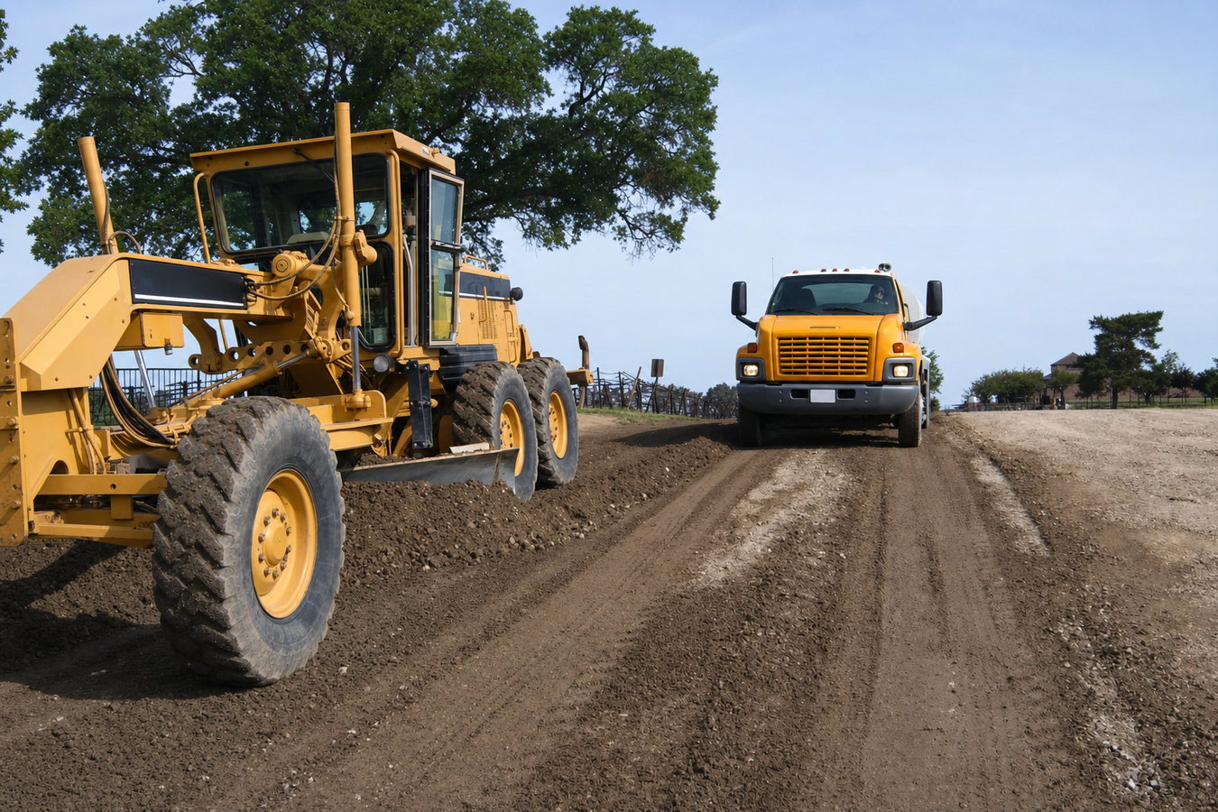 Grading and excavation